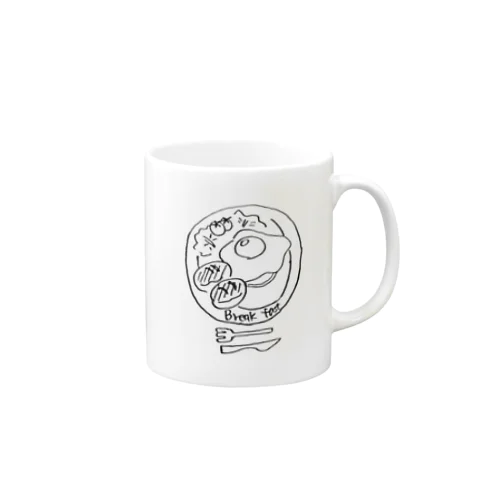 あさごはん Mug