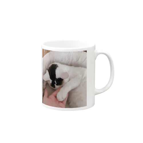 お手ねこちゃん Mug