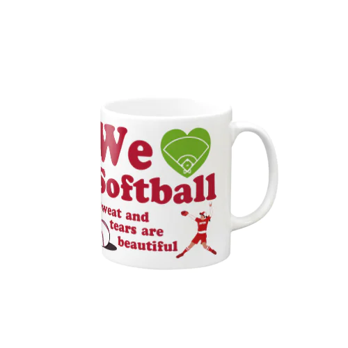 we love Softball Mug