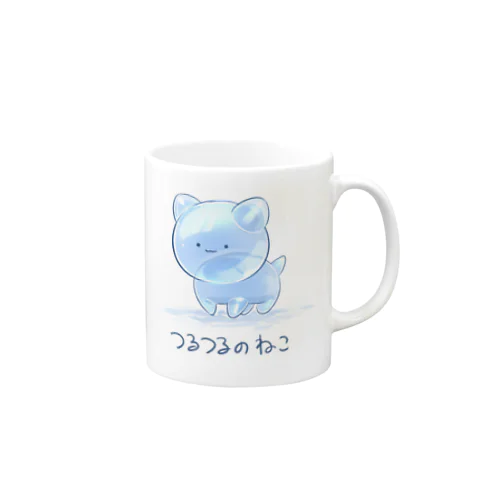 つるつるのねこ Mug