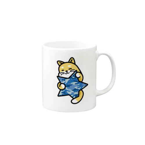 迷彩犬★名前はまだ無い Mug