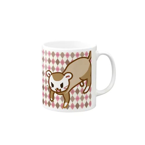 フェレット（シナモン） Mug