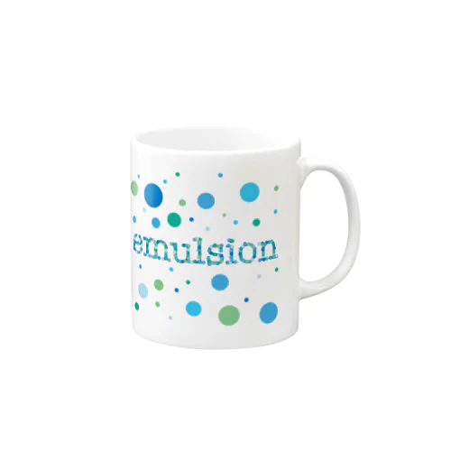 emulsionロゴ 머그컵