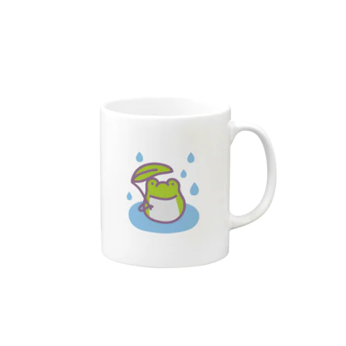 【けこがえる】あめふり Mug