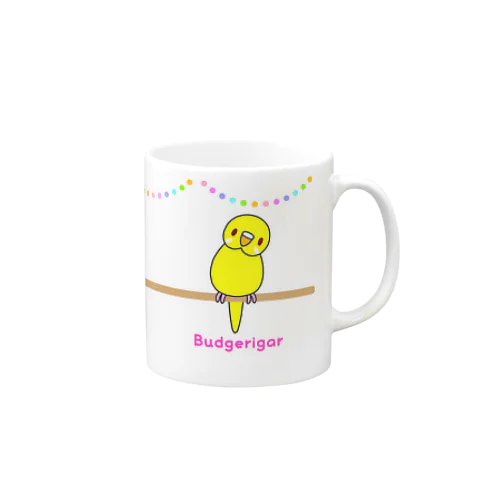 ルチノー女の子＊セキセイインコ＊ Mug