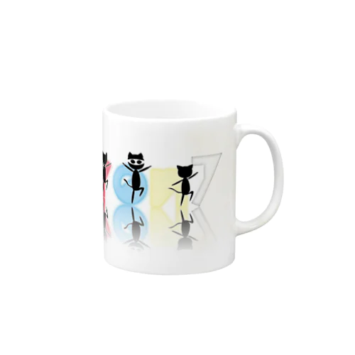 MolKaron７　鏡文字 Mug