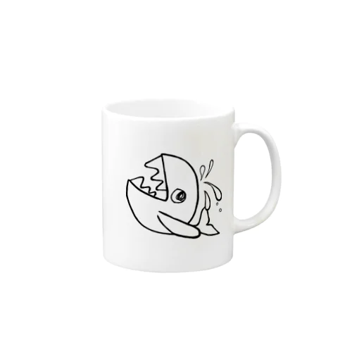 クジラくんマグカップ Mug