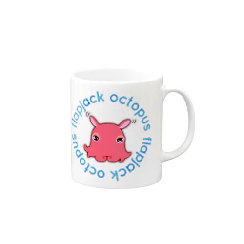 Flapjack Octopus(メンダコ) 英語バージョン Mug