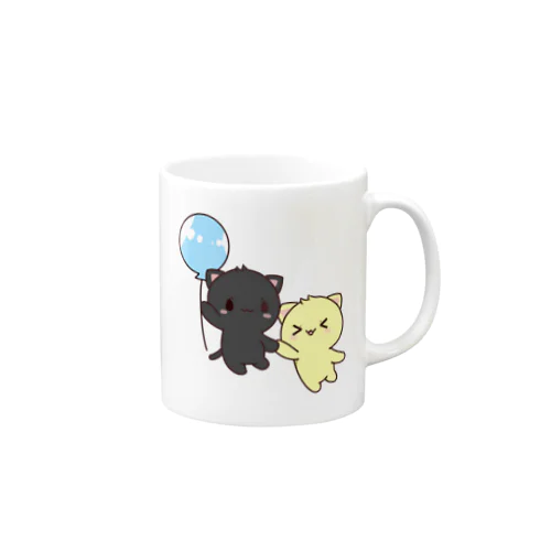 ぴかきらの猫版 Mug