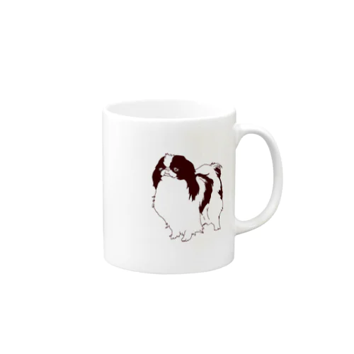 犬のちん Mug