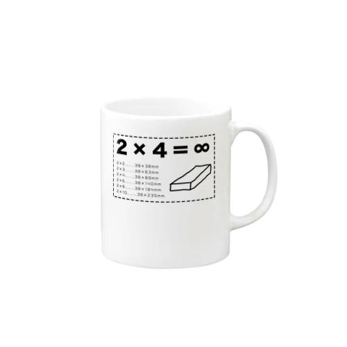 2×4＝無限大 Mug