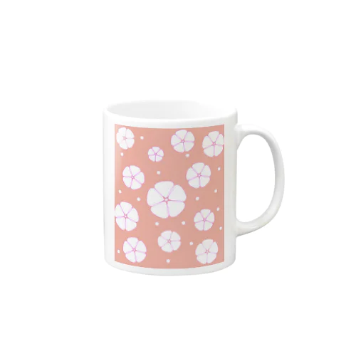 優しいお花 Mug