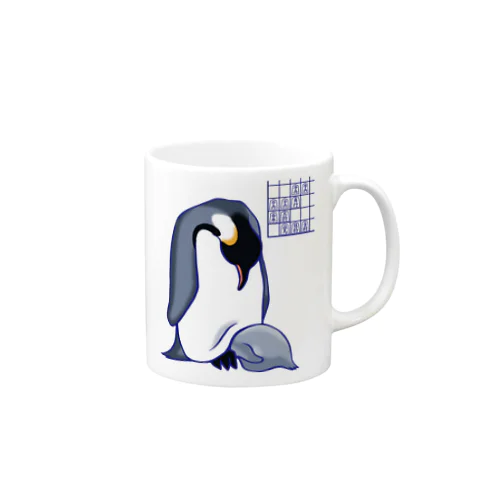 解説「おっとこれはイビアナですね」ペンギン編 Mug