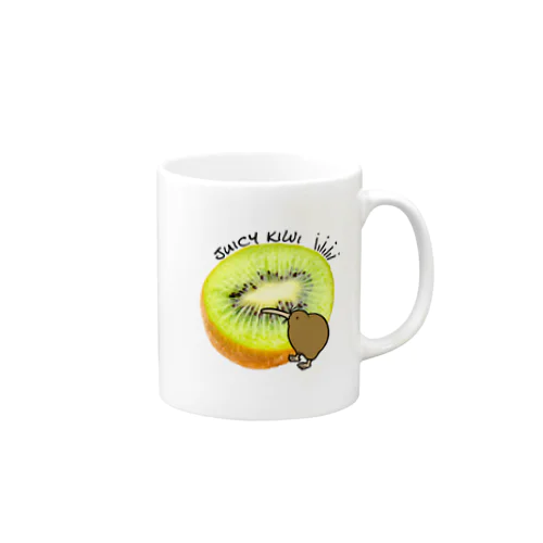 juicy kiwi マグカップ