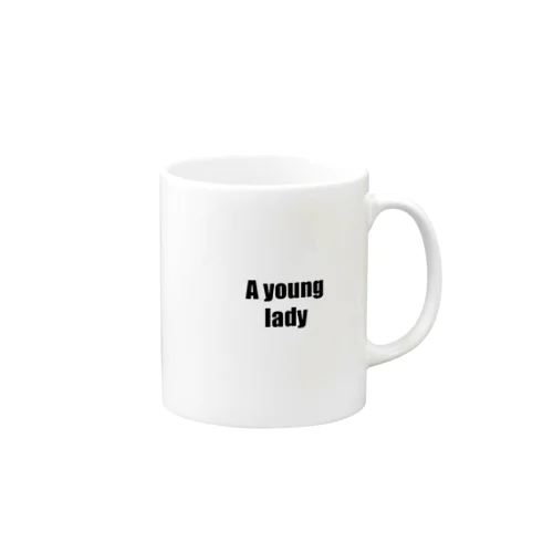 A young lady Mug