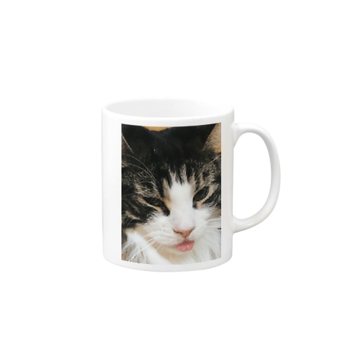 退屈ねこ Mug