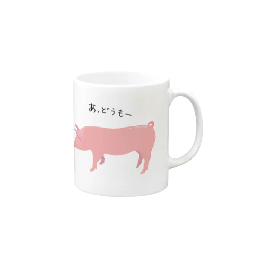 TANINDON--ご挨拶-- Mug