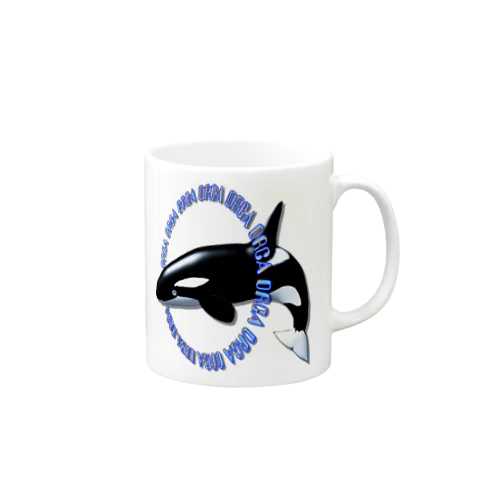 ORCA シャチ Mug