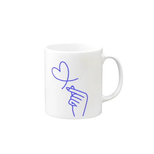 blue lover Mug