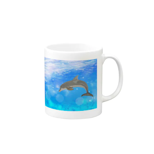 ❤️バンドウイルカなのよッ🐬❣️ Mug