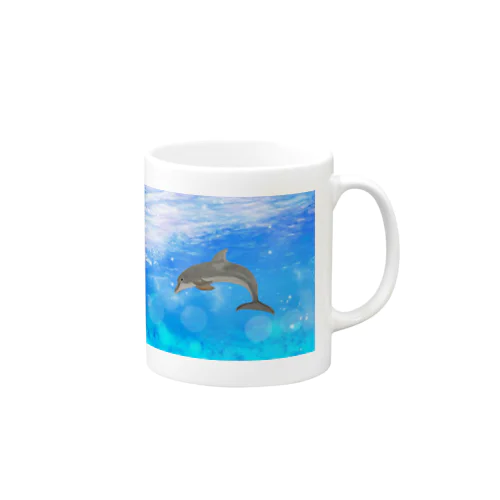 ✨バンドウイルカだよん🐬‼️‼️ Mug