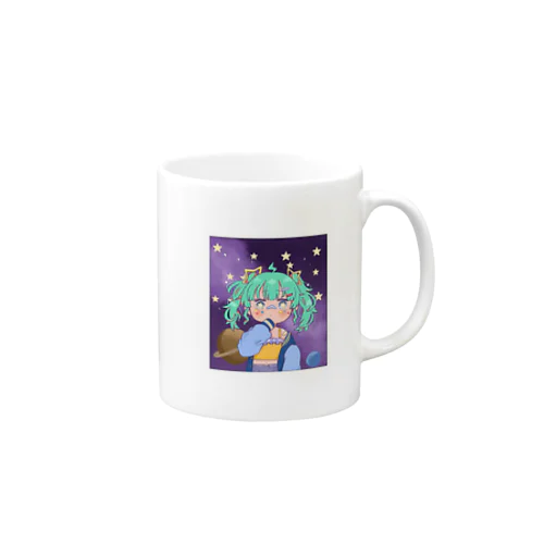 デンキちゃんと宇宙🪐 Mug