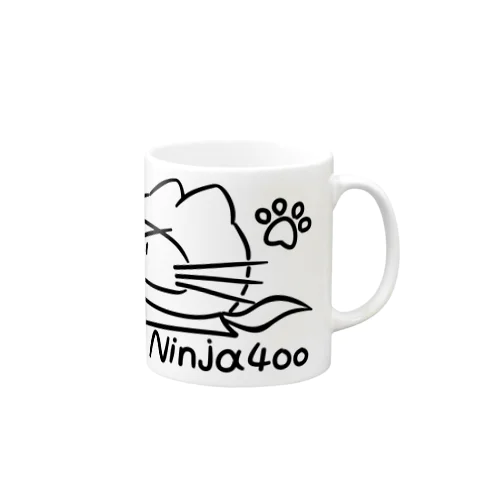 忍者猫（ninja400) Mug