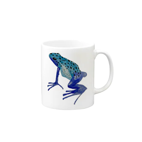 コバルトヤドクガエル🐸ですヨ‼️ Mug