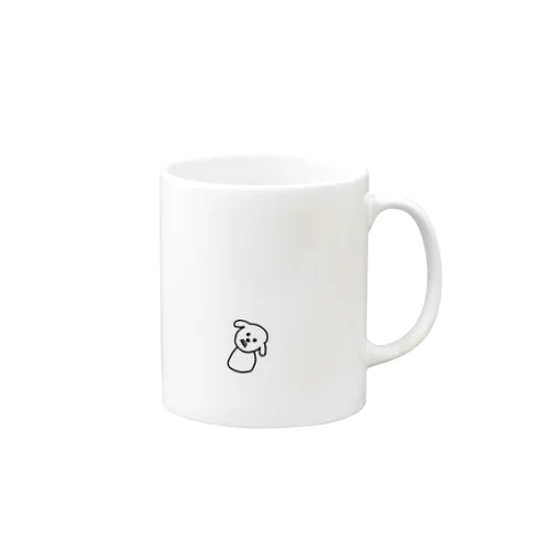 かしげ犬（アンダーショット） Mug