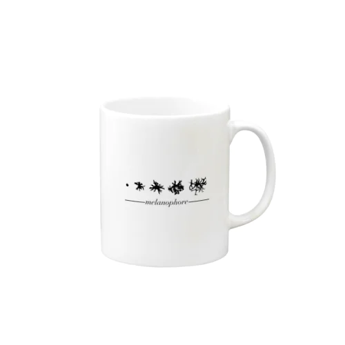 黒色素胞 −melanophore− Mug