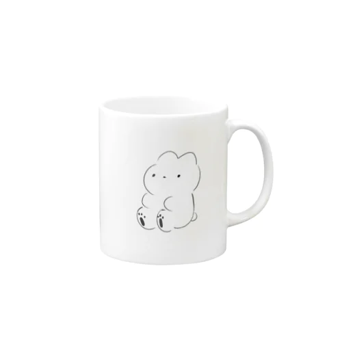 おすわりくまのこ Mug