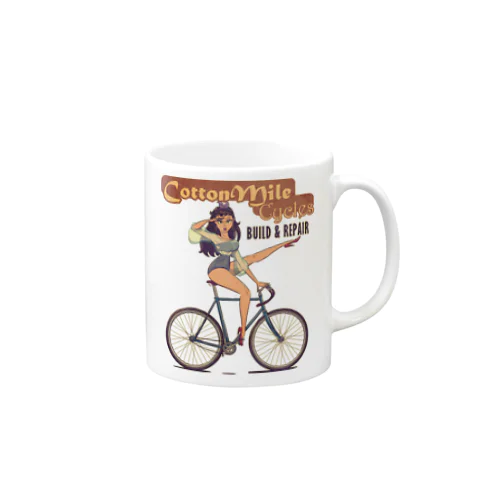 "Cotton Mile Cycles" Mug