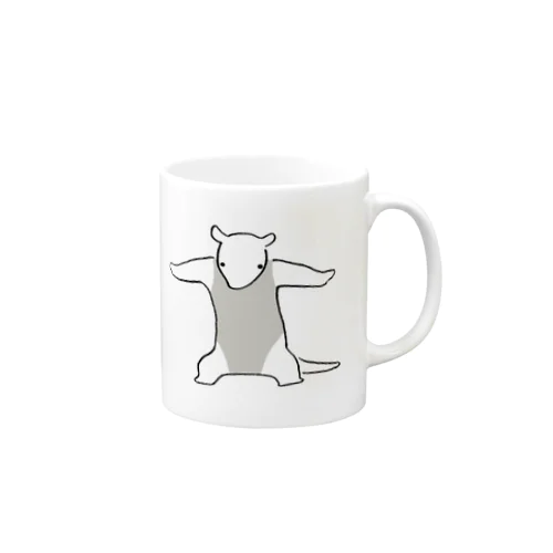 威嚇するコアリクイ Mug