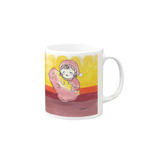 Good night mogachan Mug