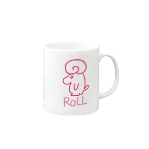 ロールくん(いちご) Mug