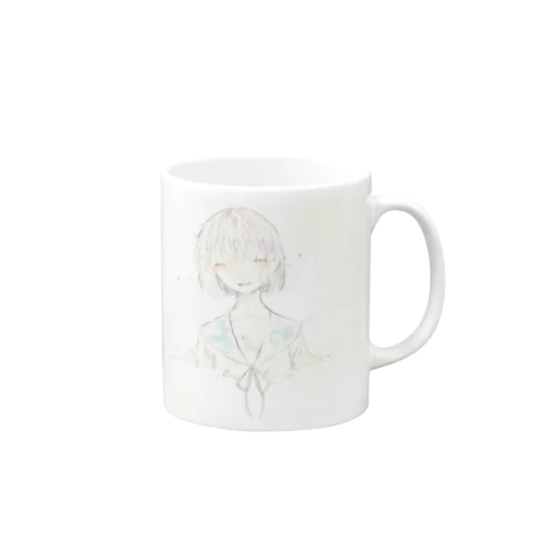 思い出に溶けて Mug