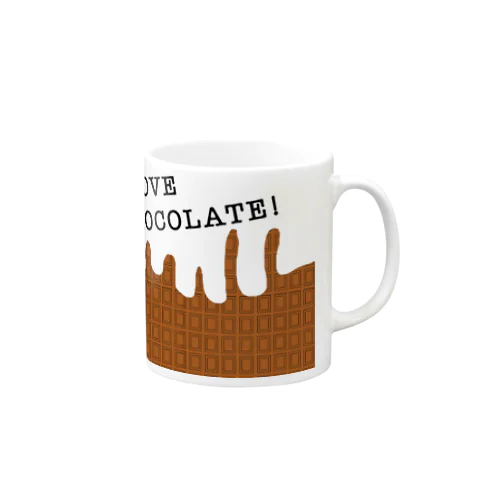 I LOVE CHOCOLATE! Mug