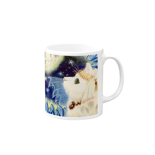 白猫の誓い Mug