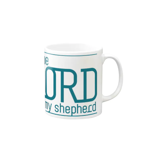 The Lord is my shepherd Mug