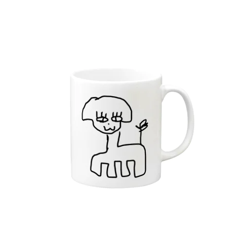 ふらい作　あるぱかくん Mug