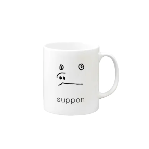 SUPPON FACE マグカップ