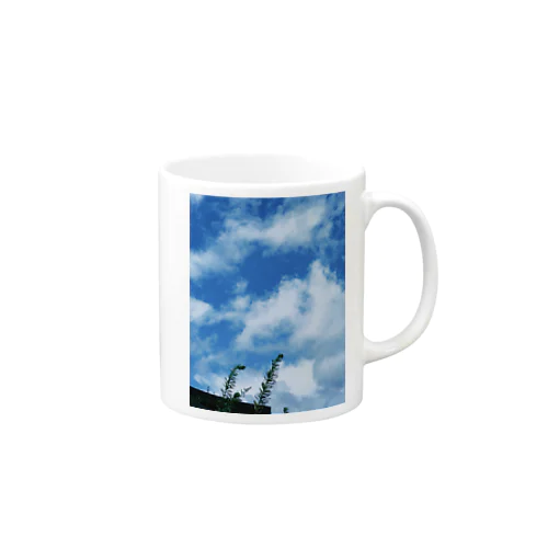 遥か空にボーイング Mug