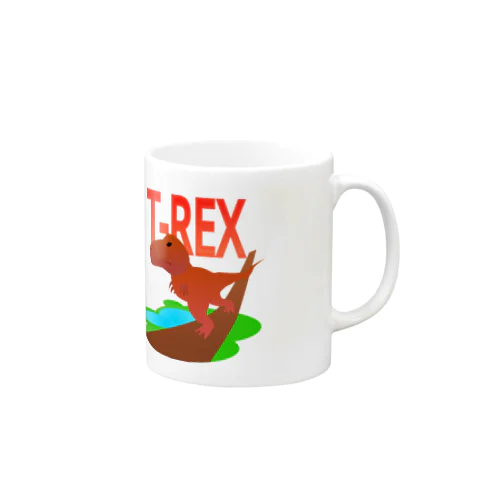 T-REX（原色バージョン） マグカップ