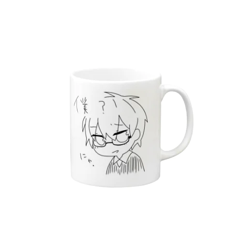 えんぴつ君のマグカップ Mug