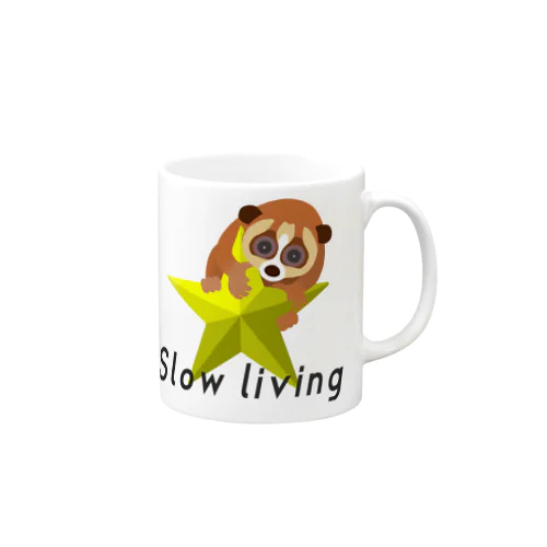 Slow living マグカップ