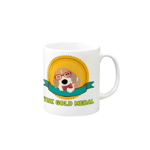 わんこウインク選手権(ビーグル) Mug