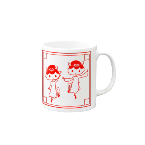グミシカカンフー赤 Mug