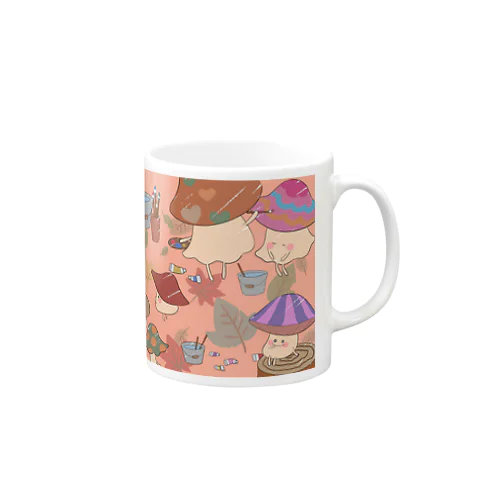 おめかしきのこ Mug