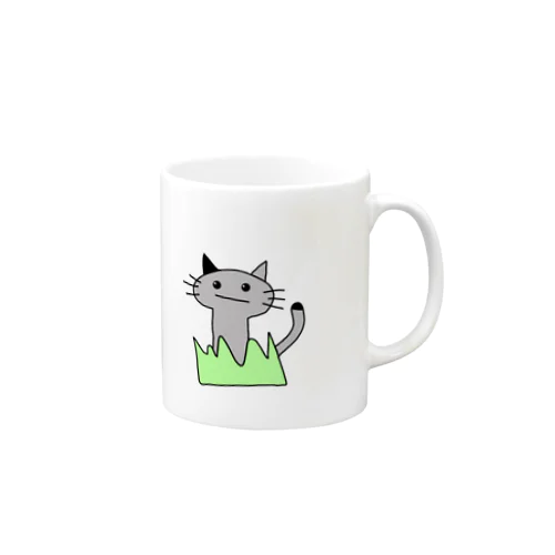 草猫。 マグカップ