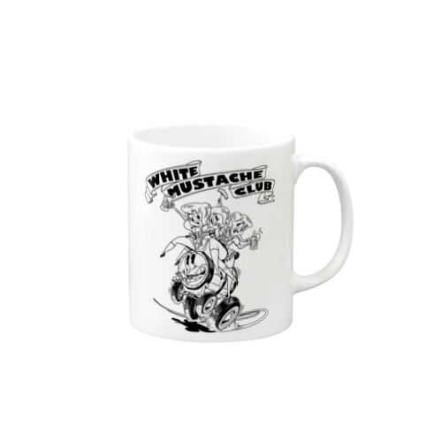 "WHITE MUSTACHE CLUB"(タイトルなし)) Mug